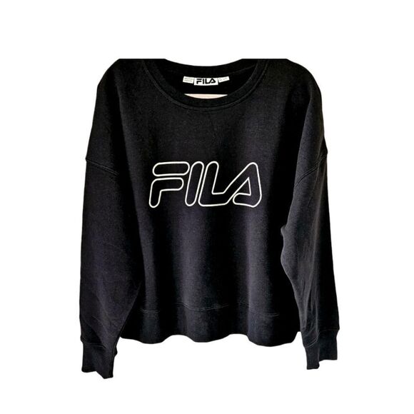 FILA PLUS SIZE New Women's Black Two Piece Jogger Set 2X - Picture 2 of 16